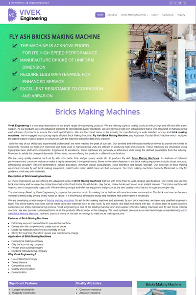 Bricks Making Machines