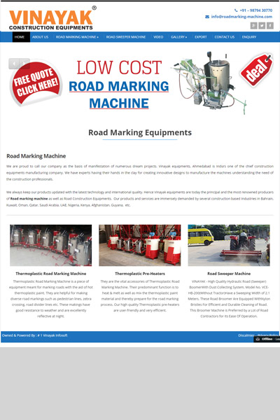 Road Marking Machine