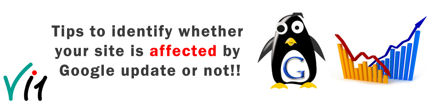 Tips to identify whether your site is affected by Google update or not!!