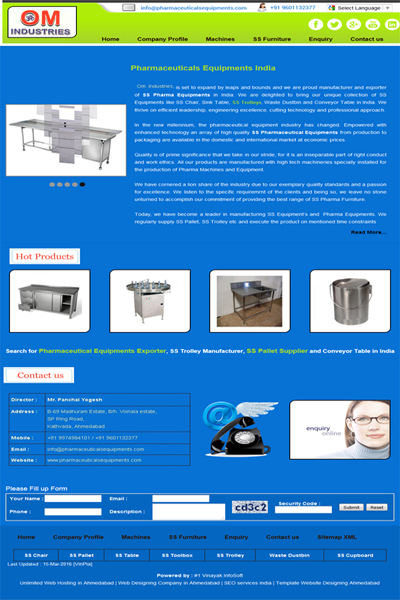 Pharmaceuticals Equipments