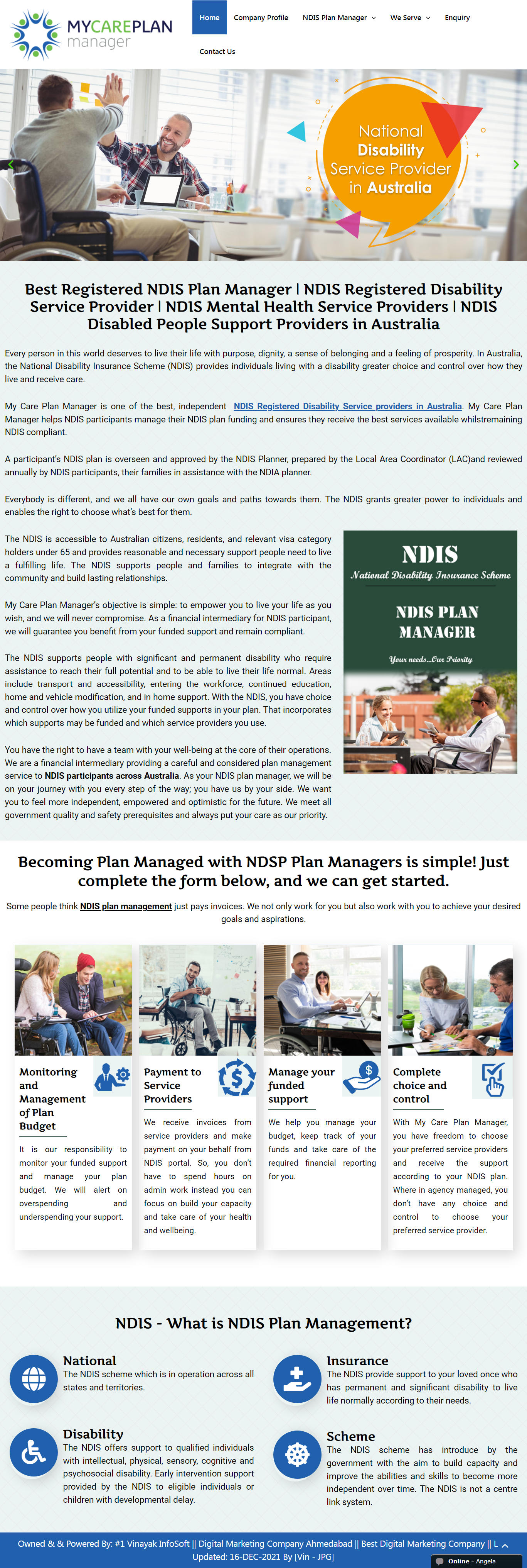 NDIS plan manager