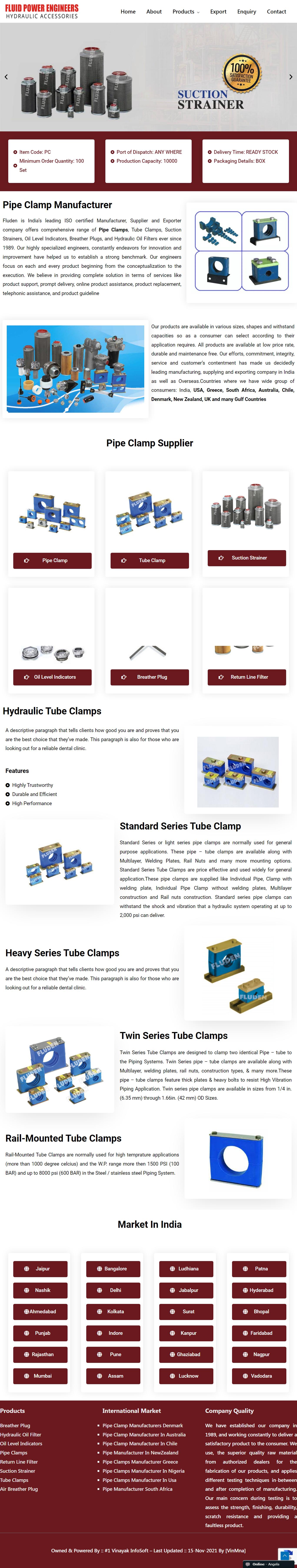Pipe Clamp Manufacturers