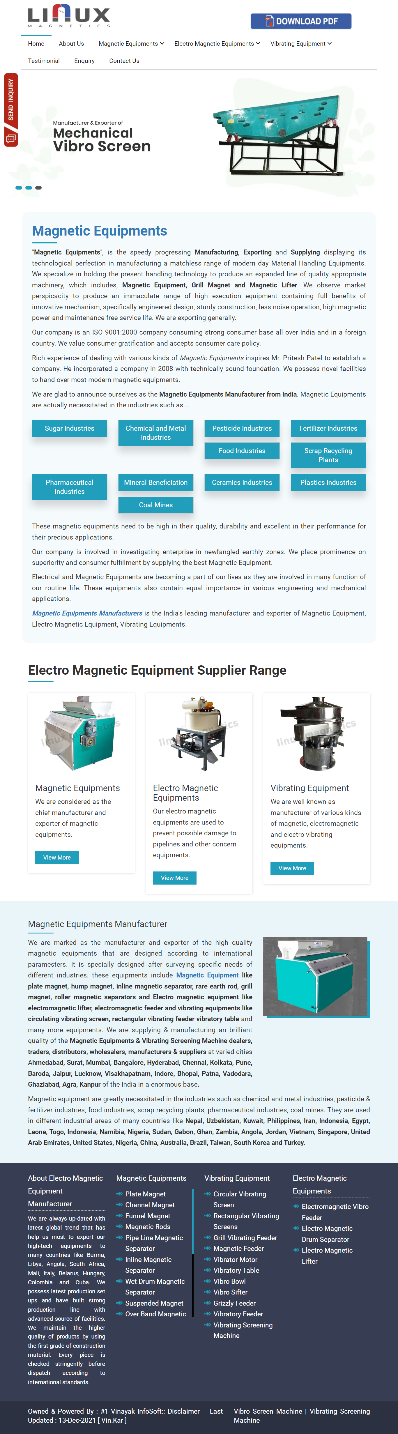 Magnetic Equipments