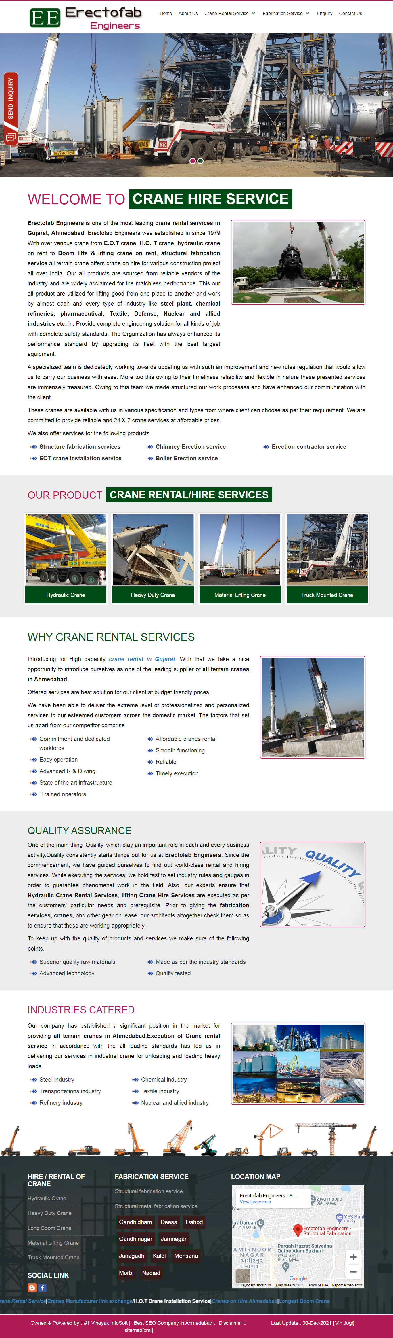 crane hire service