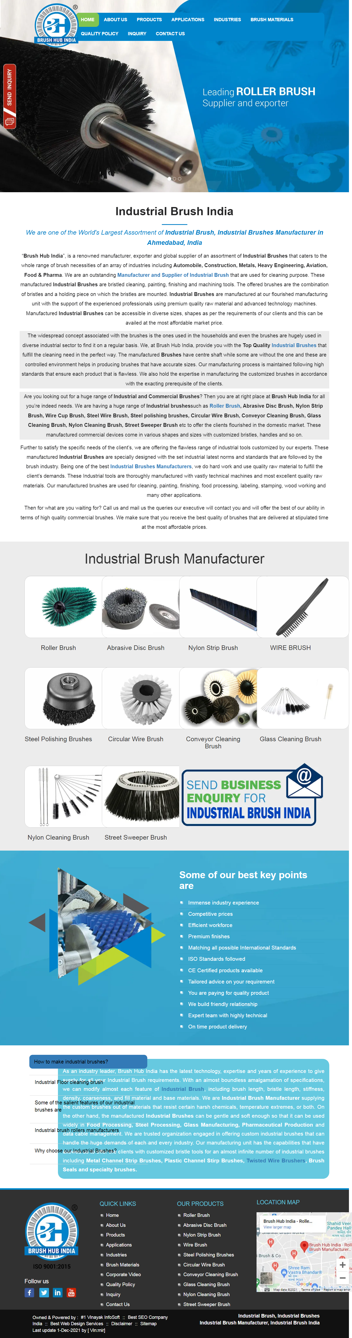 industrial brush india